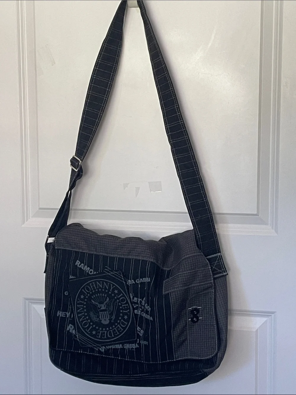 The Ramones Messenger Bag Adjustable Rock Music